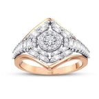 0,67 Carat Diamond Trend Baguette Ring