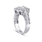 1,63 Carat Diamond Baguette Ring