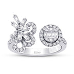 0,57 Carat Diamond Baguette Ring