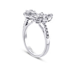 0,57 Carat Diamond Baguette Ring