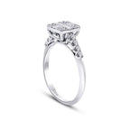 0,34 Carat Diamond Baguette Ring