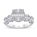 1,14 Carat Diamond Baguette Ring