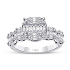 1,14 Carat Diamond Baguette Ring