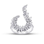 0,68 Carat Diamond Baguette Ring