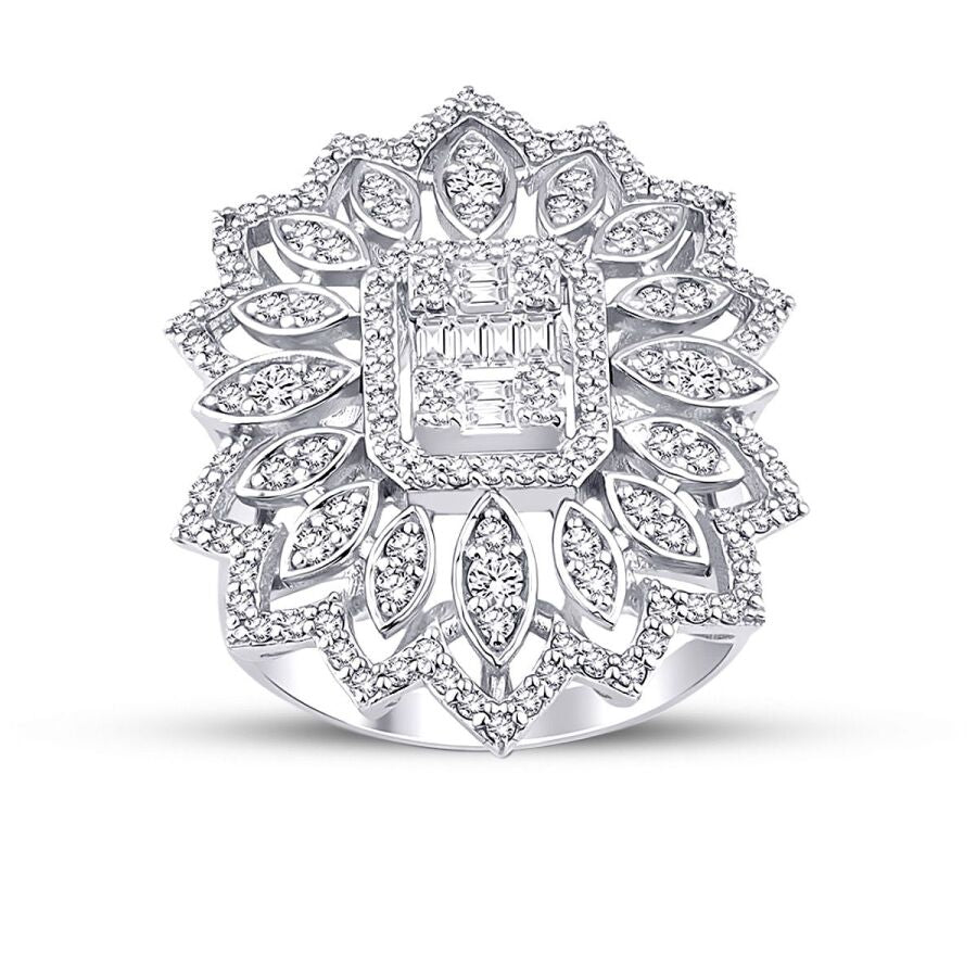 0,99 Carat Diamond Baguette Ring