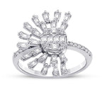 0,79 Carat Diamond Trend Baguette Ring