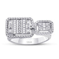 0,41 Carat Diamond Baguette Ring
