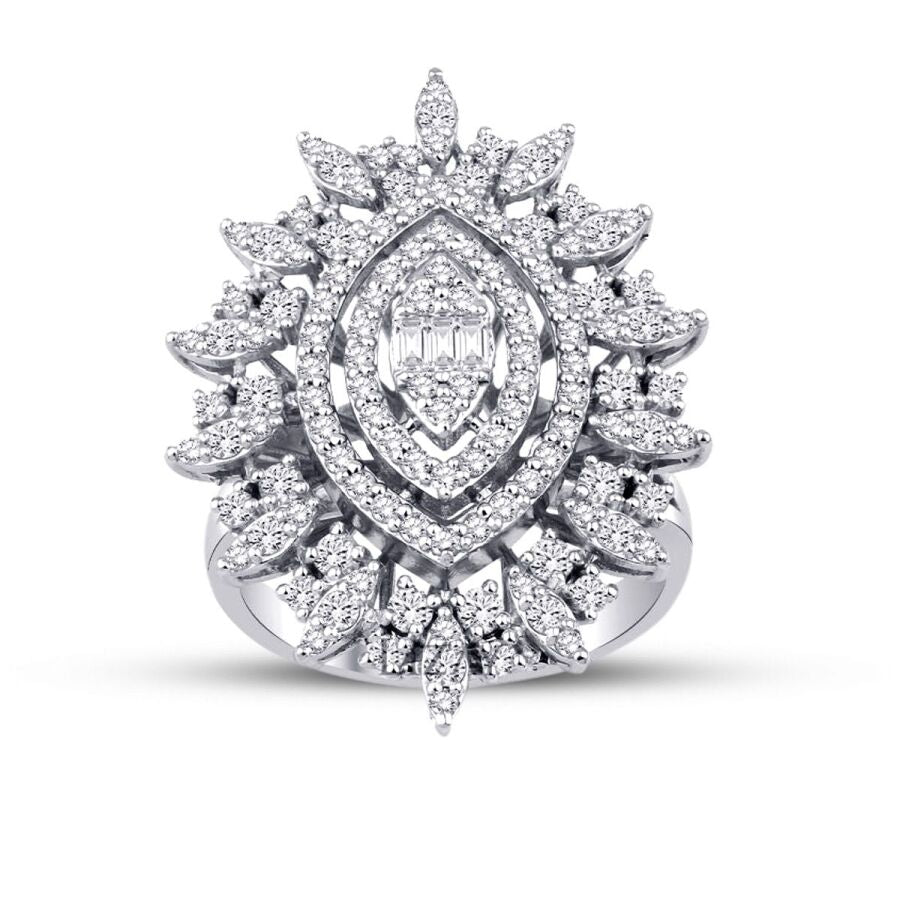 1.48 Carat Diamond Baguette Ring