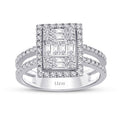 0,94 Carat Diamond Baguette Ring