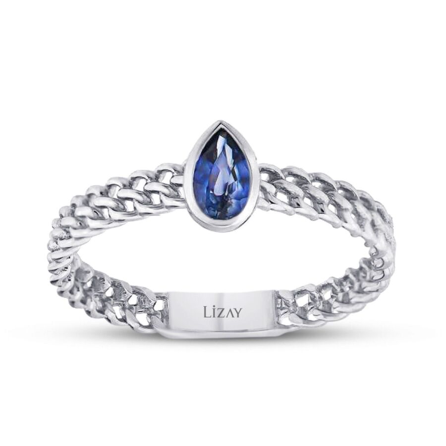 0,25 Carat Sapphire Ring