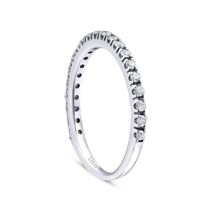 0,51 Carat Diamond Half-Eternity Ring