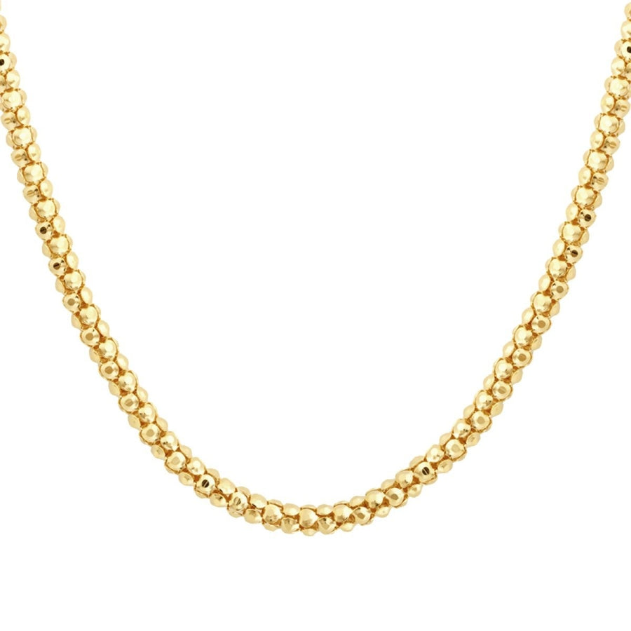 Gold Ball Chain Necklace
