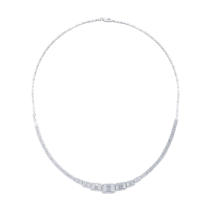 Gold Row Baguette Neckband