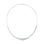 Gold Row Baguette Neckband