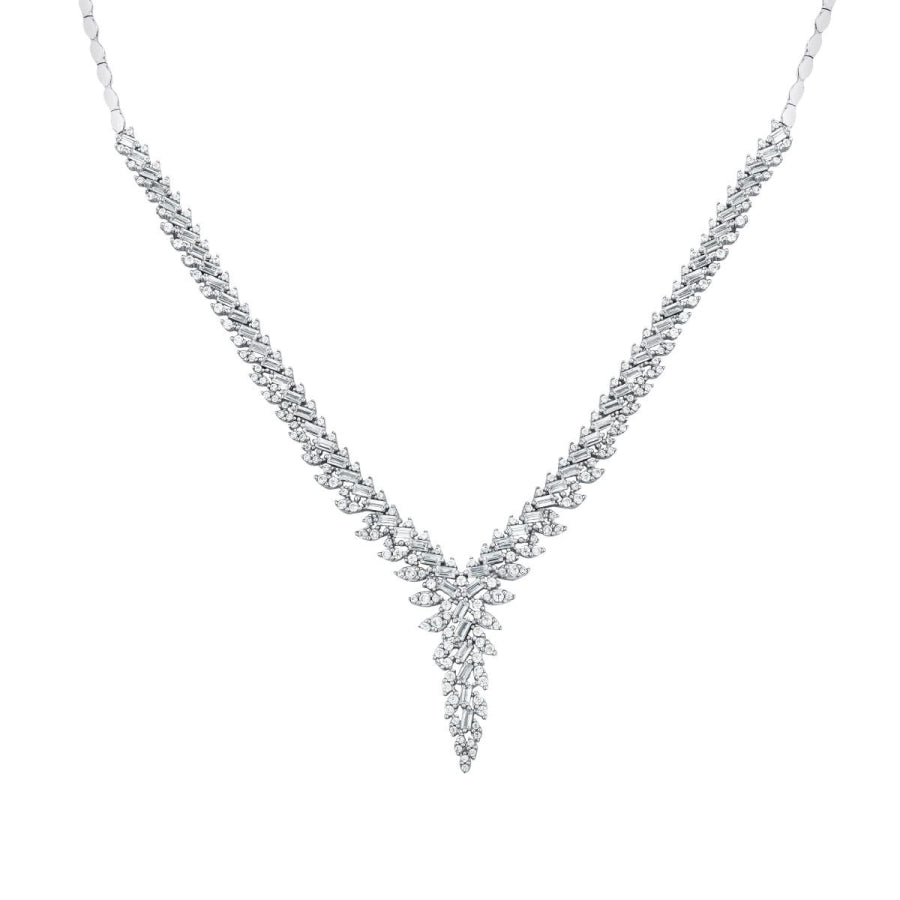 Gold Baguette Elegant Neckband
