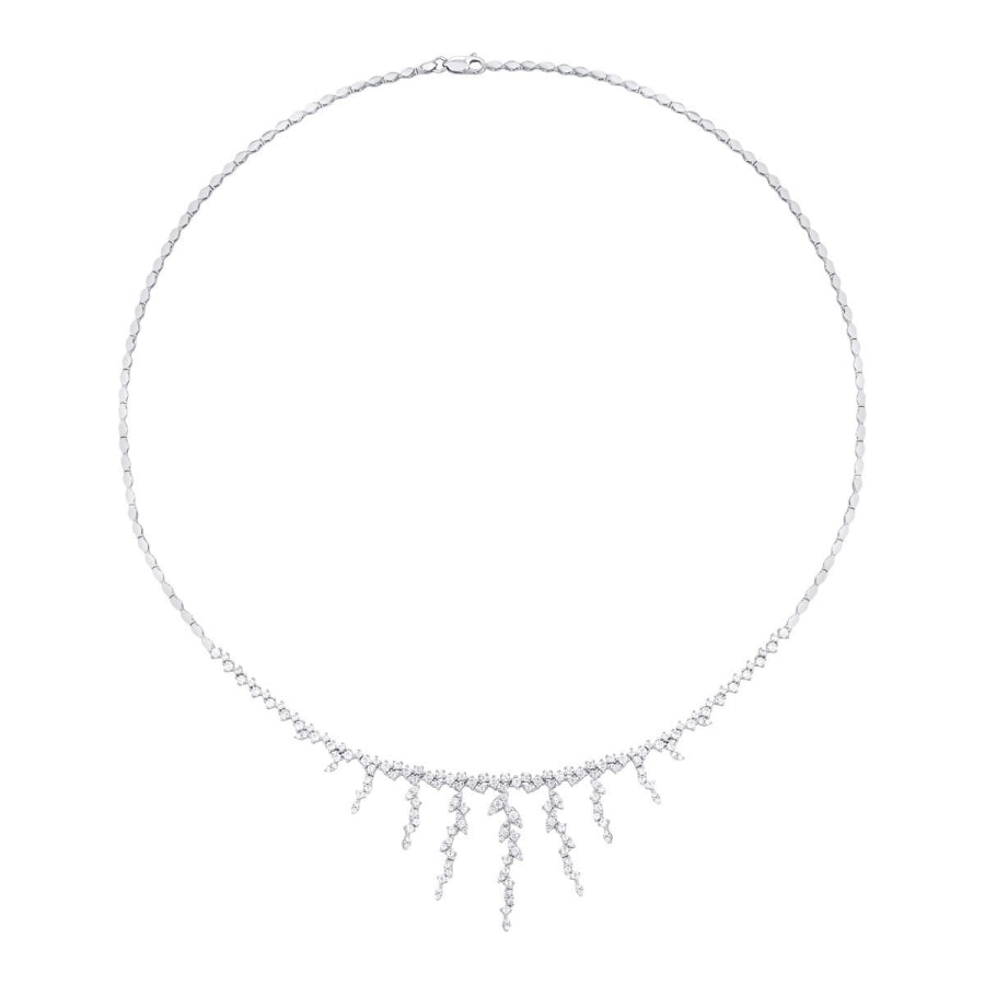 Gold Dangling Stone Neckband