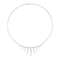 Gold Dangling Stone Neckband