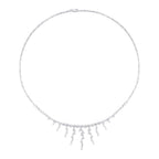 Gold Dangling Stone Neckband