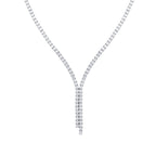Gold Double Row Stone Neckband