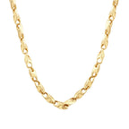 Gold Twist Chain Necklace