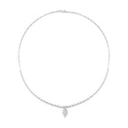 Gold Stone Leaf Neckband