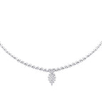 Gold Stone Leaf Neckband