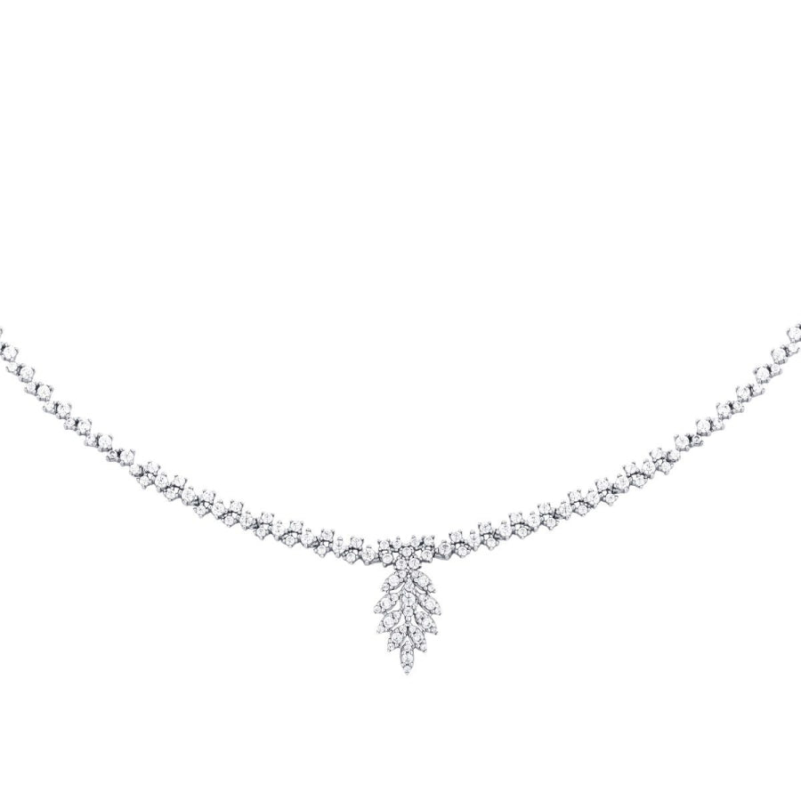 Gold Stone Leaf Neckband