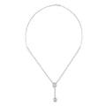Gold Tennis Baguette Neckband