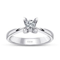 0.25 Carat Diamond Round Solitaire Engagement Ring