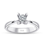 0.25 Carat Diamond Round Solitaire Engagement Ring