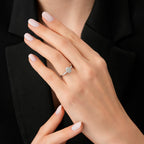 0,41 Carat Diamond Baguette Ring