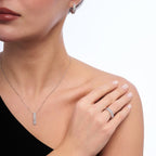 0,77 Carat Diamond Hoop Earrings