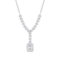 0,19 Carat Diamond Baguette Neckband