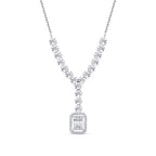 0,19 Carat Diamond Baguette Neckband