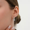 0,30 Carat Diamond Baguette Earrings