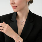 0,17 Carat Diamond Baguette Bracelet