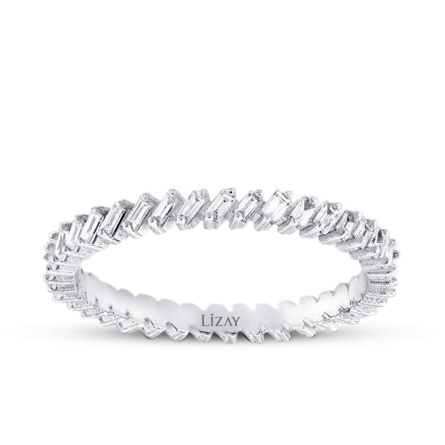0,33 Carat Diamond Baguette Eternity Ring