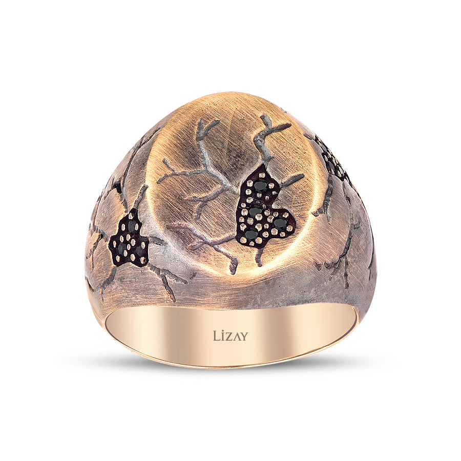 Gold Stone Men’s Ring