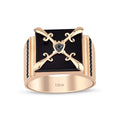 Gold Stone Men’s Ring
