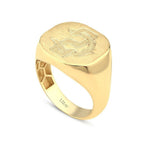 Gold Men's Design Ring
