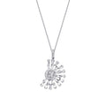 0,76 Carat Diamond Baguette Necklace