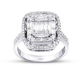 1,01 Carat Diamond Baguette Ring