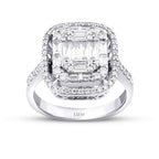 1,01 Carat Diamond Baguette Ring