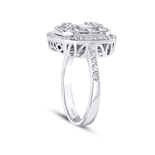 1,01 Carat Diamond Baguette Ring