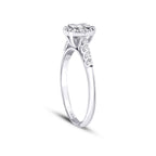 0,41 Carat Diamond Baguette Ring