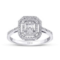 0.57 Carat Diamond Baguette Ring