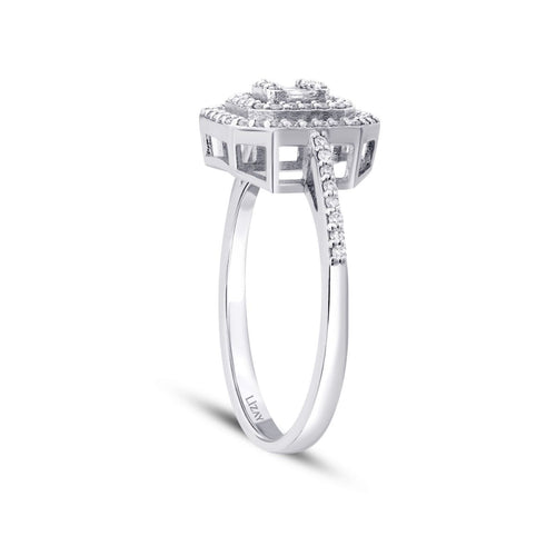 0.57 Carat Diamond Baguette Ring