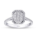 0,43 Carat Diamond Trend Ring