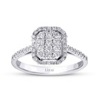 0,43 Carat Diamond Trend Ring