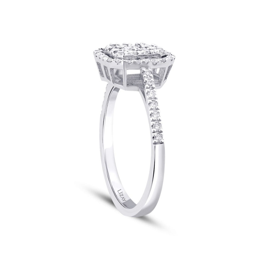 0,43 Carat Diamond Trend Ring